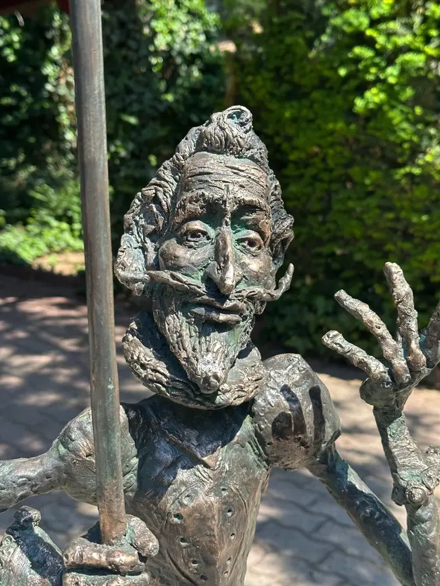 Don Quijote (kerti szobor) – 2