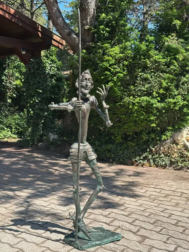 Don Quijote (kerti szobor) – 4