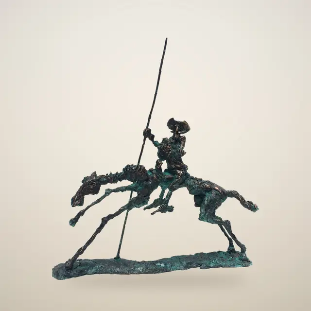 Don Quijote II – Tóth Ernő szobra